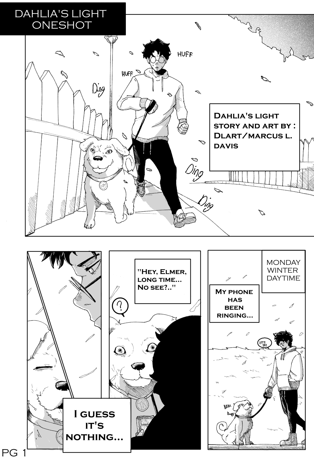 Dahlia's Light page 1